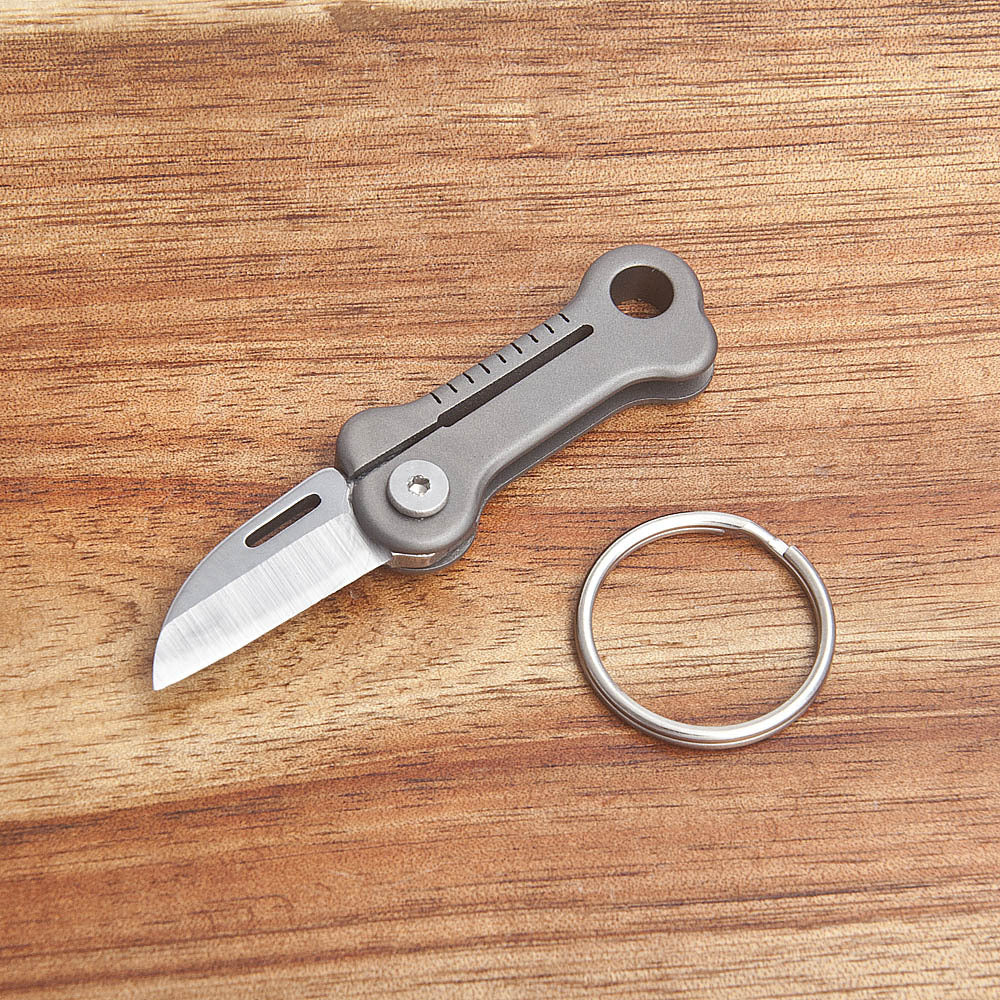 Bone Shape Mini Folding Pocket Knife
