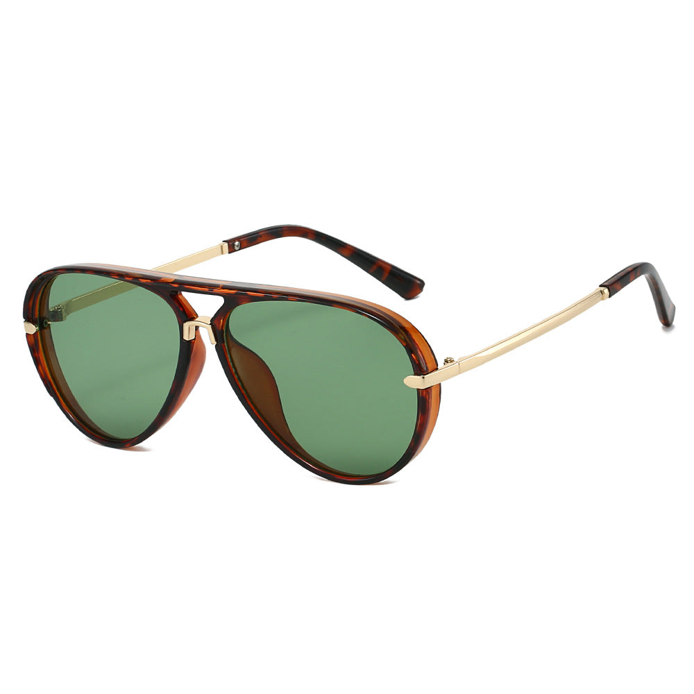 Retro Oversized Aviator Sunglasses