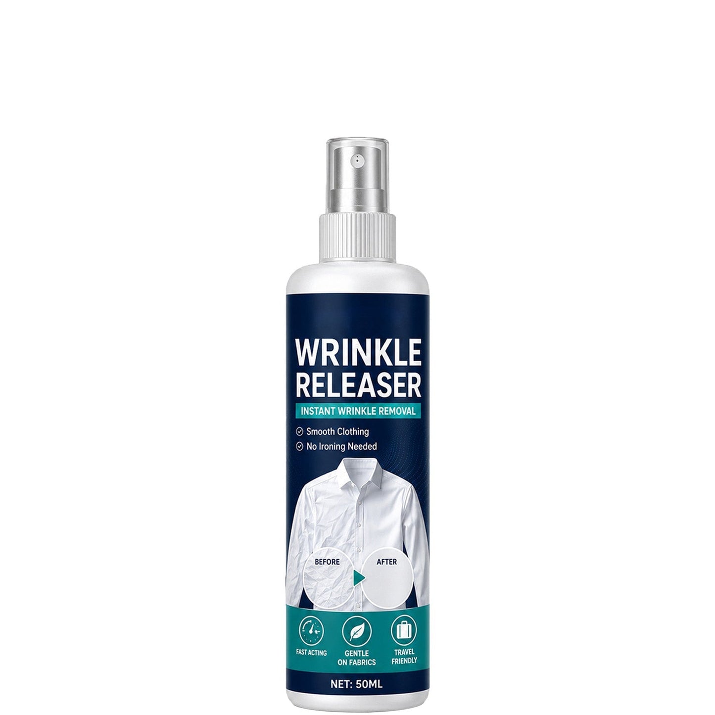 👔 Instant wrinkle release – no iron, travel-ready, static-free & fresh.