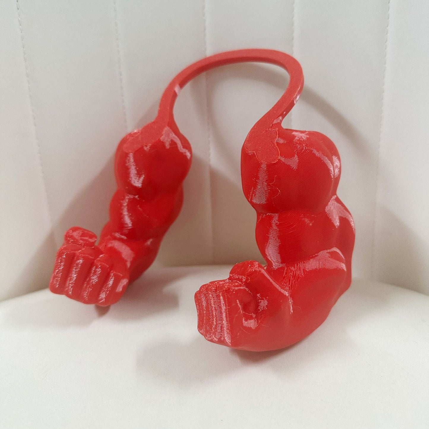 Creative Green Giant Muscle Arm Cat Toy