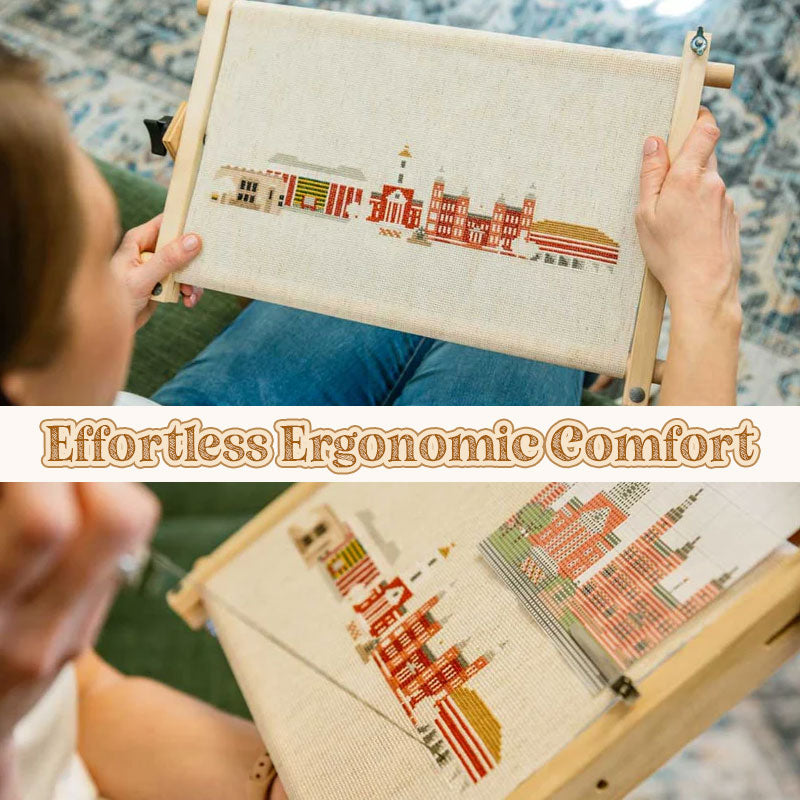 Adjustable Tabletop Embroidery Stand – Cross Stitch Frame Holder
