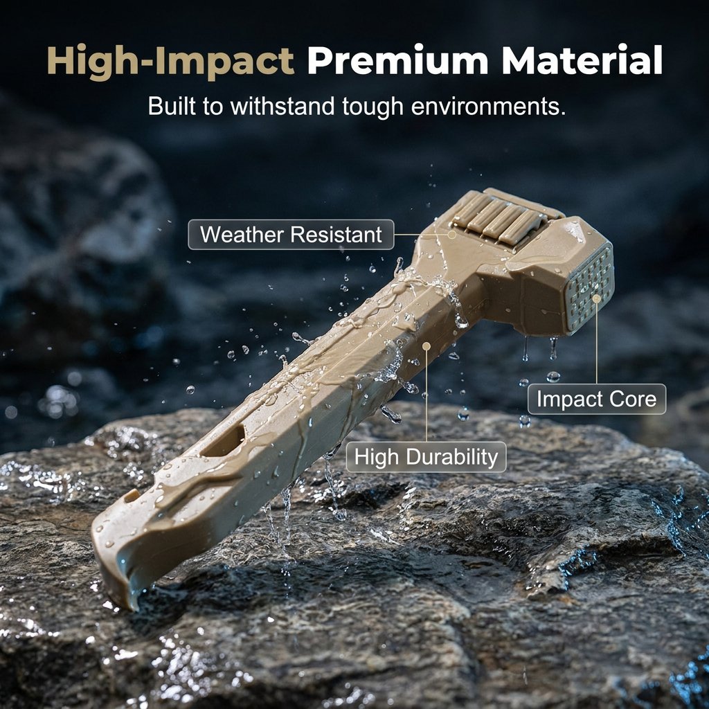 🔨🏕️Multifunctional Camping Hammer & Tent Stake Puller✨