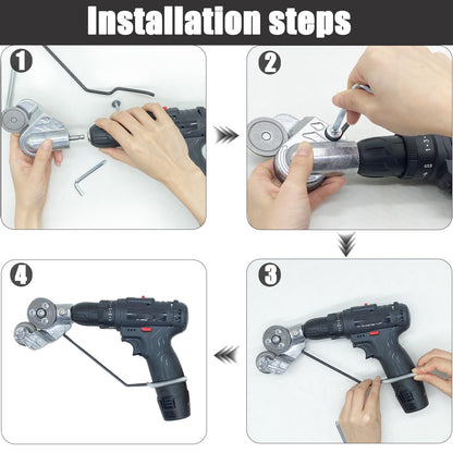 TYIIPLUS™ Electric Drill Plate Cutter Attachment