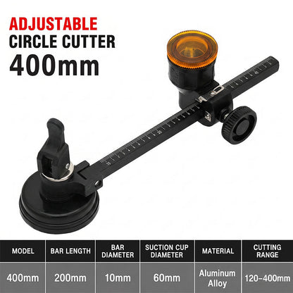 🔥Glass Circle Cutter Tool for Tiles and Ceramics with Adjustable Features