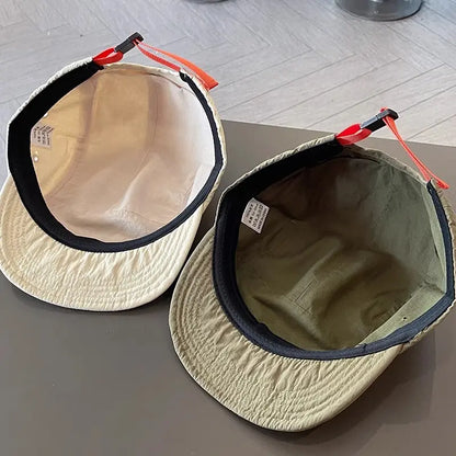 “You are what you do, not what you say you will do” Malleable Brim 5-Panel Streetwear Cap