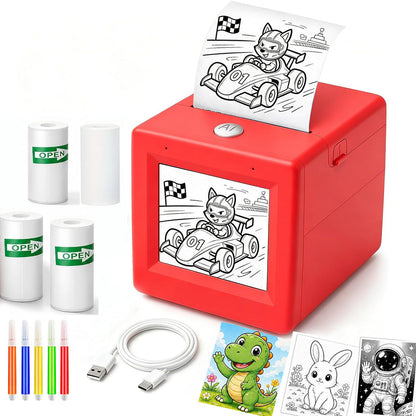 TYIIFIND AI Voice-Activated Mini Sticker Printer