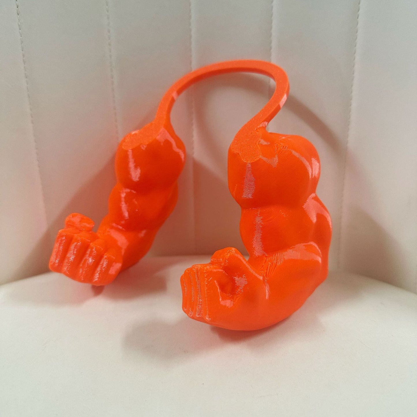Creative Green Giant Muscle Arm Cat Toy