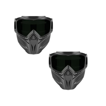 🔥Detachable Full Face Goggle Mask