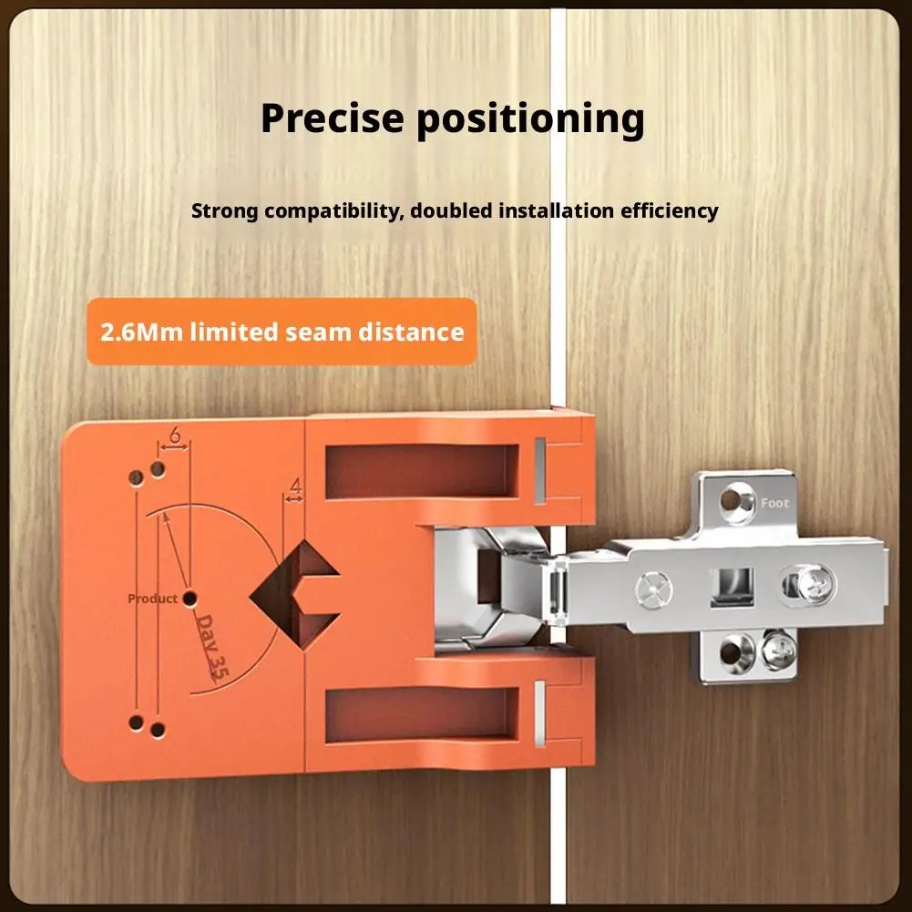 Magnetic Positioning Hinge Mounting Limit Plate