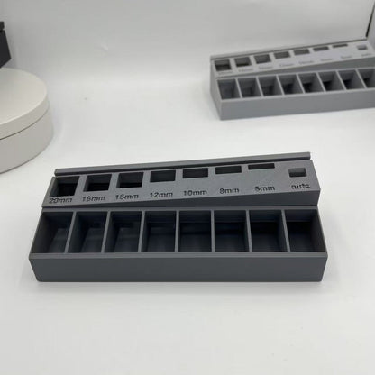 M3 Screw Organizer – Precision Bolt Sorter Tray with 7 Measuring Slots