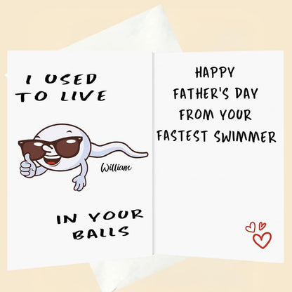😂2026 Funny Father's Day Greeting Card