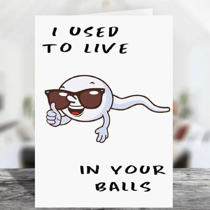 😂2026 Funny Father's Day Greeting Card