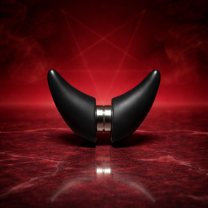 😈 Wearable Magnetic Horns Pair Set