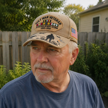 🇺🇸 Gulf War Veteran Tribute Cap🎖️