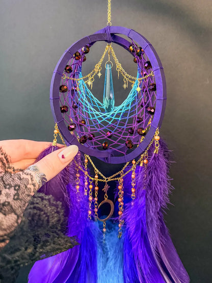 3D Mystical Crystal Dreamcatcher