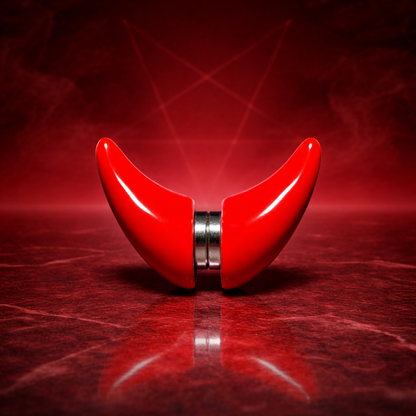 😈 Wearable Magnetic Horns Pair Set