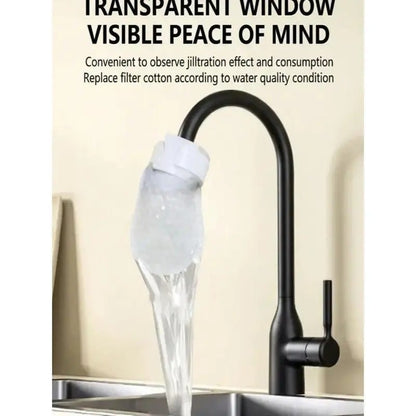 Universal Faucet Filter Bag Effective filtration for tap water and spring water, removes rust and various impurities