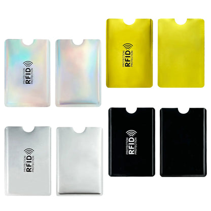 RFID Blocking Sleeves – Protect Your Cards from Electronic Theft (8-Pack)