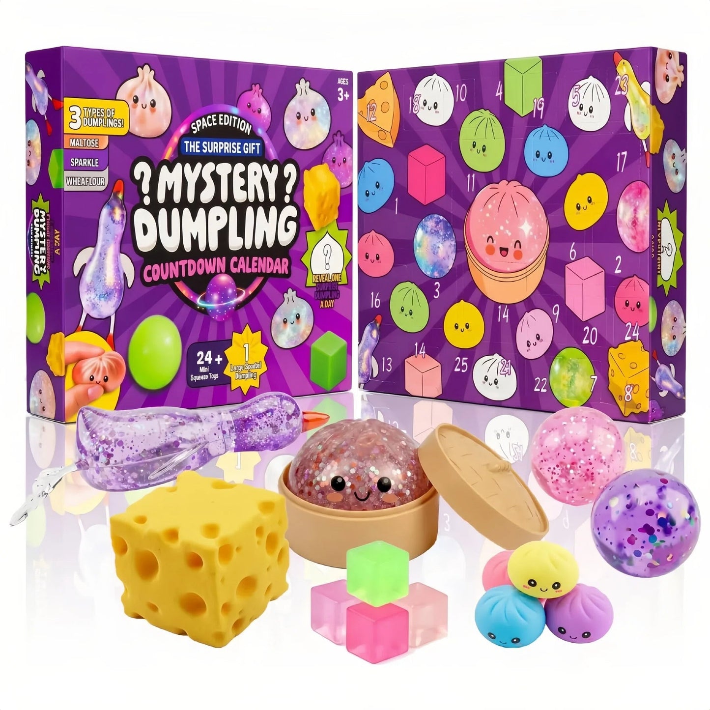 Mystery Dumpling Squishy Advent Calendar 2026