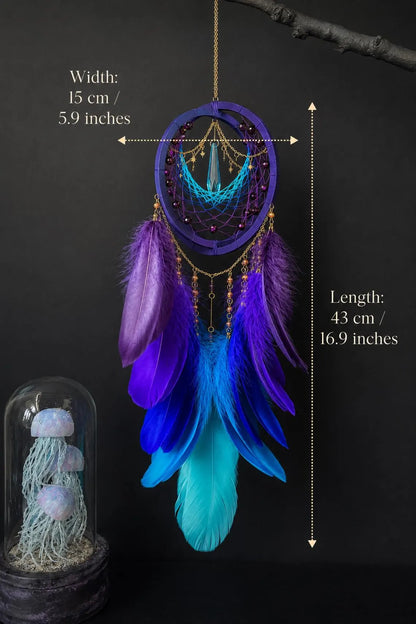 3D Mystical Crystal Dreamcatcher