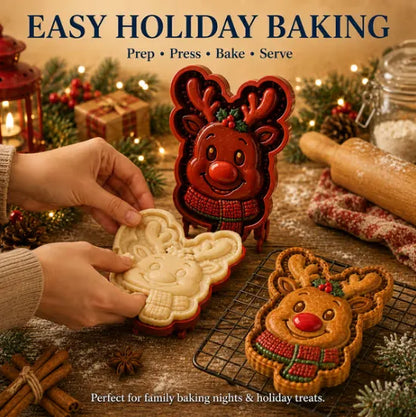 🎄 Christmas Mini Pie Mold Collection
