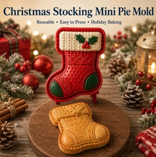 🎄 Christmas Mini Pie Mold Collection