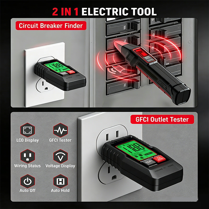 TYIIPLUS LCD Circuit Breaker Finder Kit