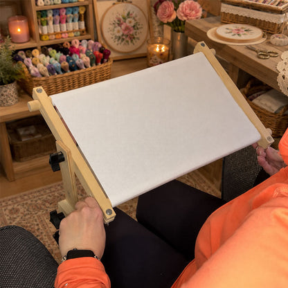 Adjustable Tabletop Embroidery Stand – Cross Stitch Frame Holder