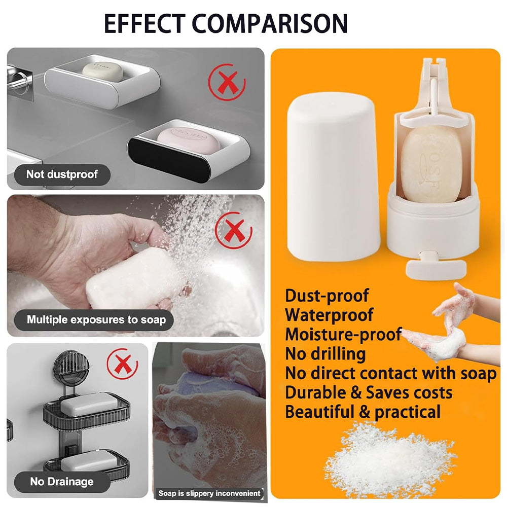 ✨  3-in-1 Soap Grinder & Dispenser! 🚿