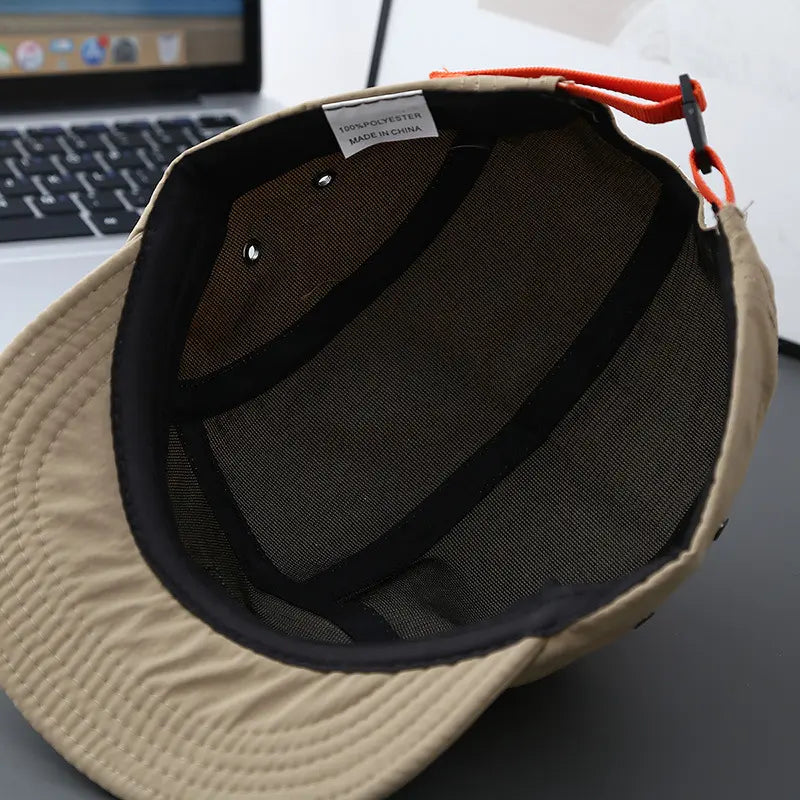 “You are what you do, not what you say you will do” Malleable Brim 5-Panel Streetwear Cap