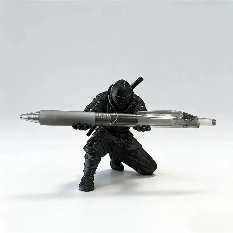 ⚔️3D Printed Ninja Pen Holder Desk Organizer
