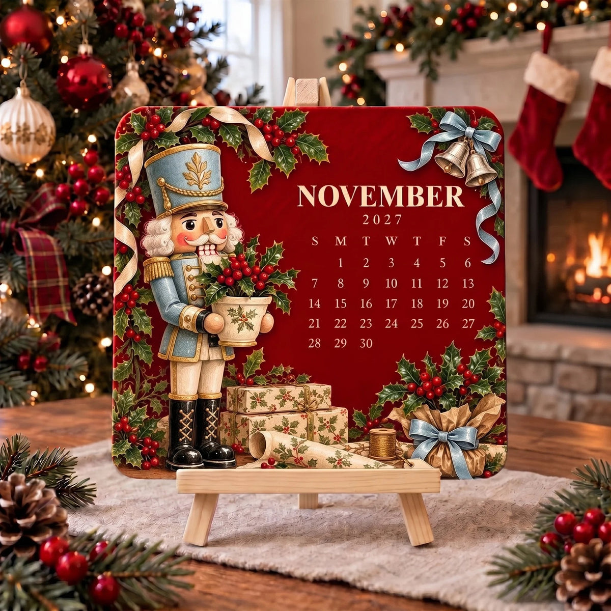 🎄🌱 Christmas Limited Edition – Eco-Friendly Plantable “Timeless” Seed Calendar 2027 🌸🌿