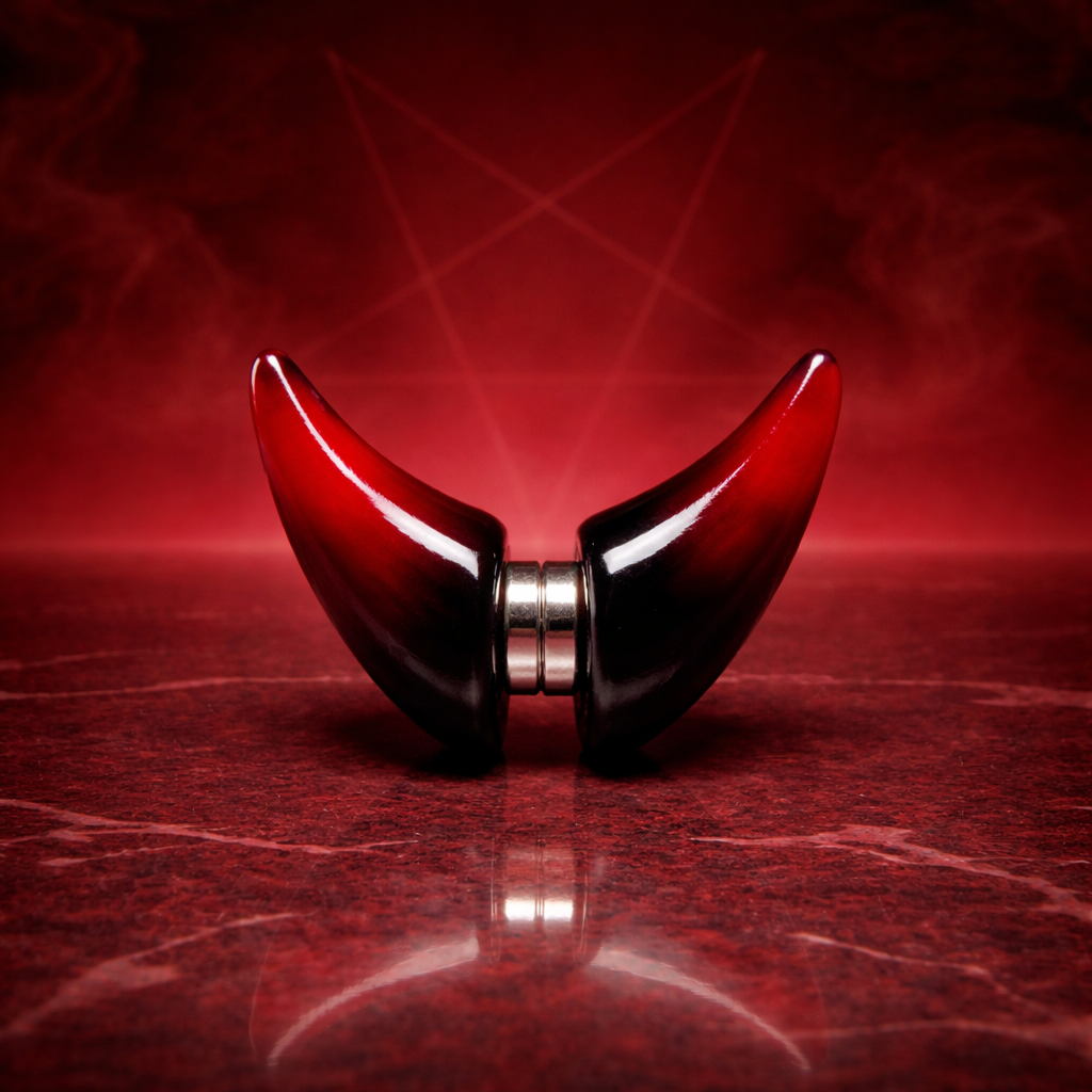 😈 Wearable Magnetic Horns Pair Set