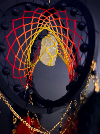 3D Mystical Crystal Dreamcatcher