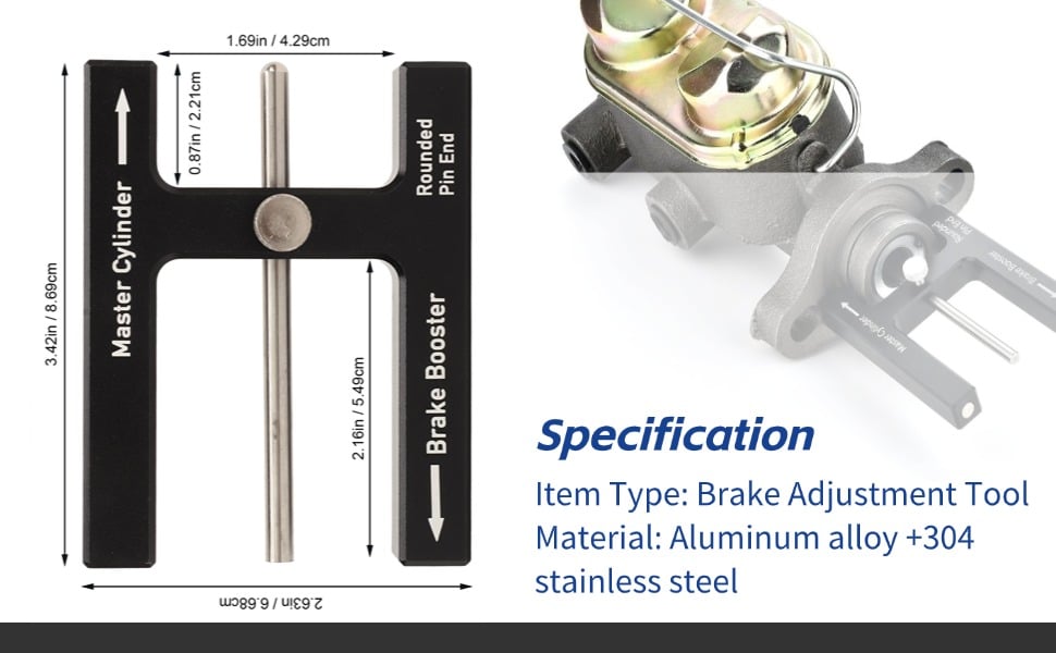 🛠️ Brake Booster Adjustment Tool