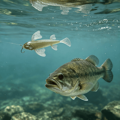 🐟️Realistic transparent fishing lure🎣
