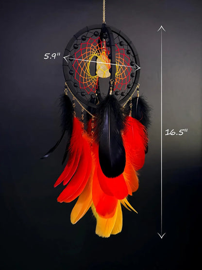 3D Mystical Crystal Dreamcatcher