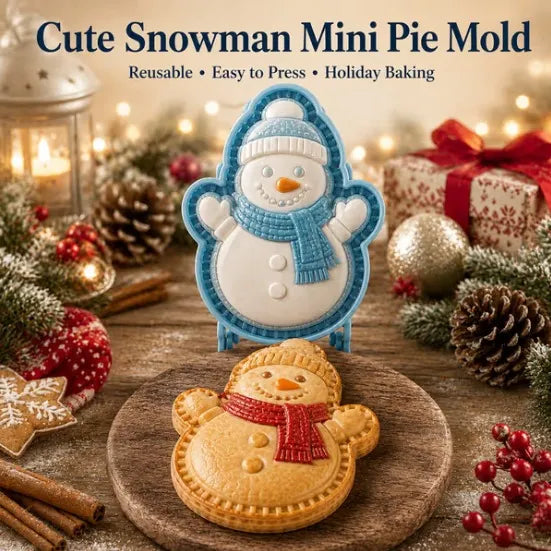 🎄 Christmas Mini Pie Mold Collection