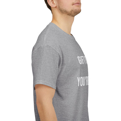 Gift of the Year Tee - Funny Father's Day T-Shirt