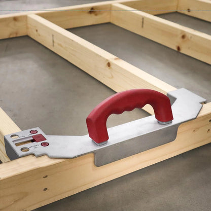 TYIIPLUS™ 16" On-Center Stud Layout Tool | Adjustable Aluminum Framing Jig with Comfort Grip Handle
