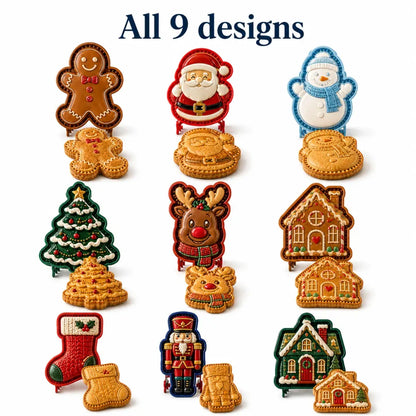 🎄 Christmas Mini Pie Mold Collection