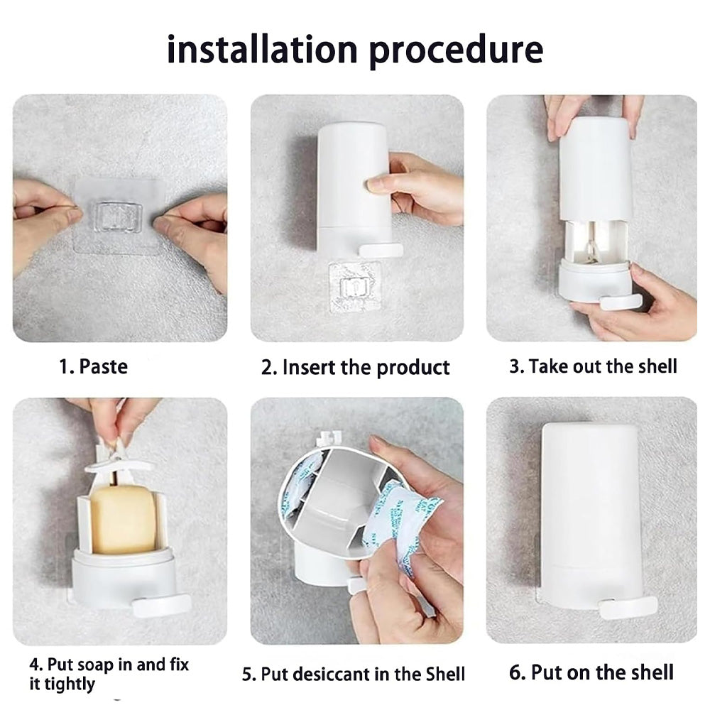 ✨  3-in-1 Soap Grinder & Dispenser! 🚿