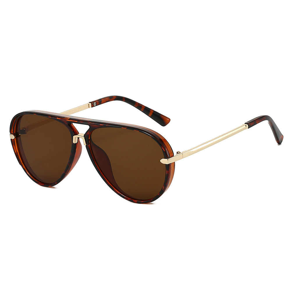 Retro Oversized Aviator Sunglasses