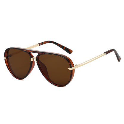 Retro Oversized Aviator Sunglasses