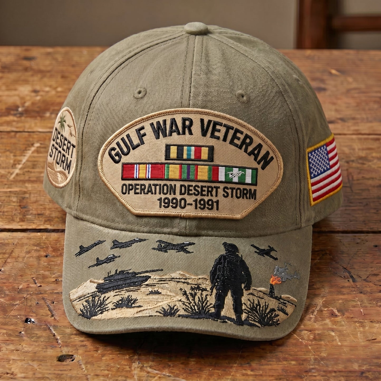 🇺🇸 Gulf War Veteran Tribute Cap🎖️