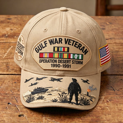 🇺🇸 Gulf War Veteran Tribute Cap🎖️