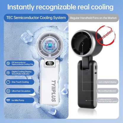 Pro Handheld Portable fan with Turbo Cooling