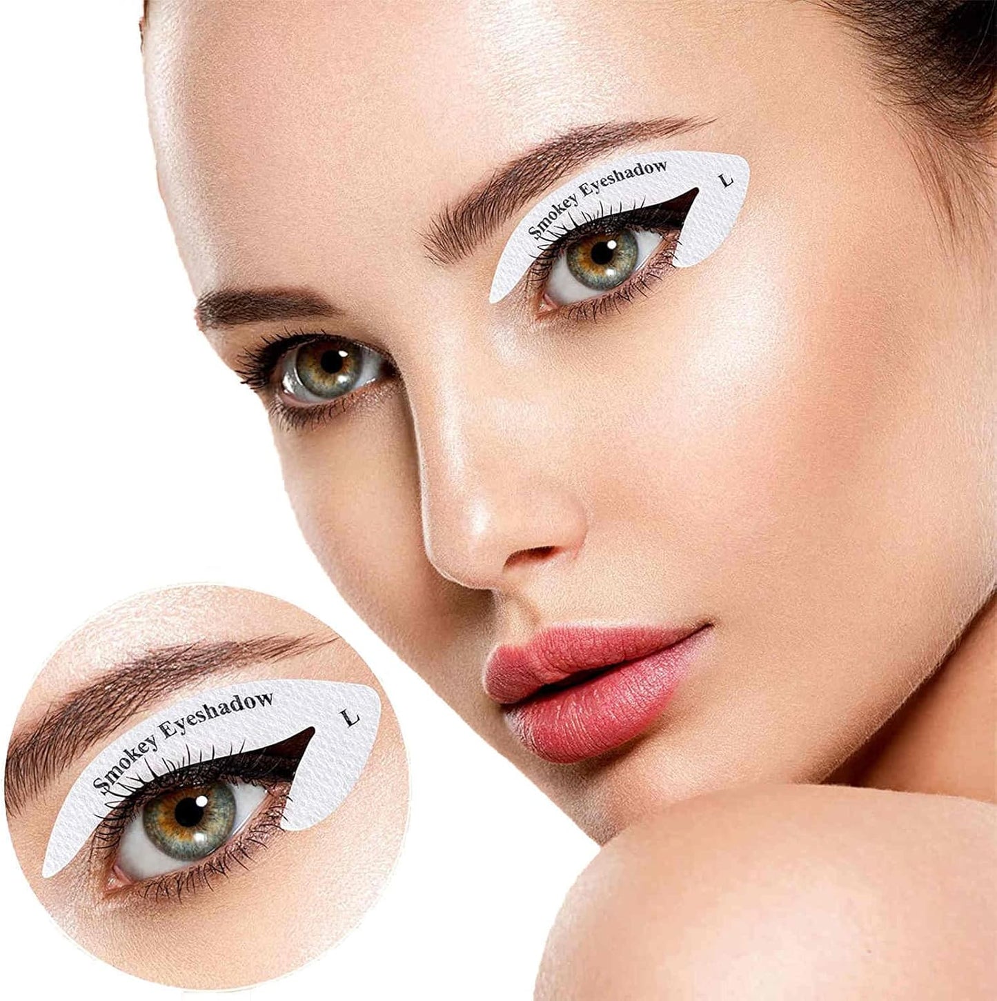16PCS Eyeliner & Eyeshadow Stencil Kit - Perfect Wings in Seconds