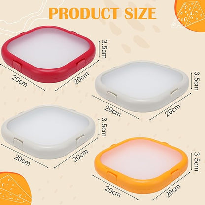 Silicone Containers for Storing Fruits and Vegetables, Designed to Prevent Oxidation