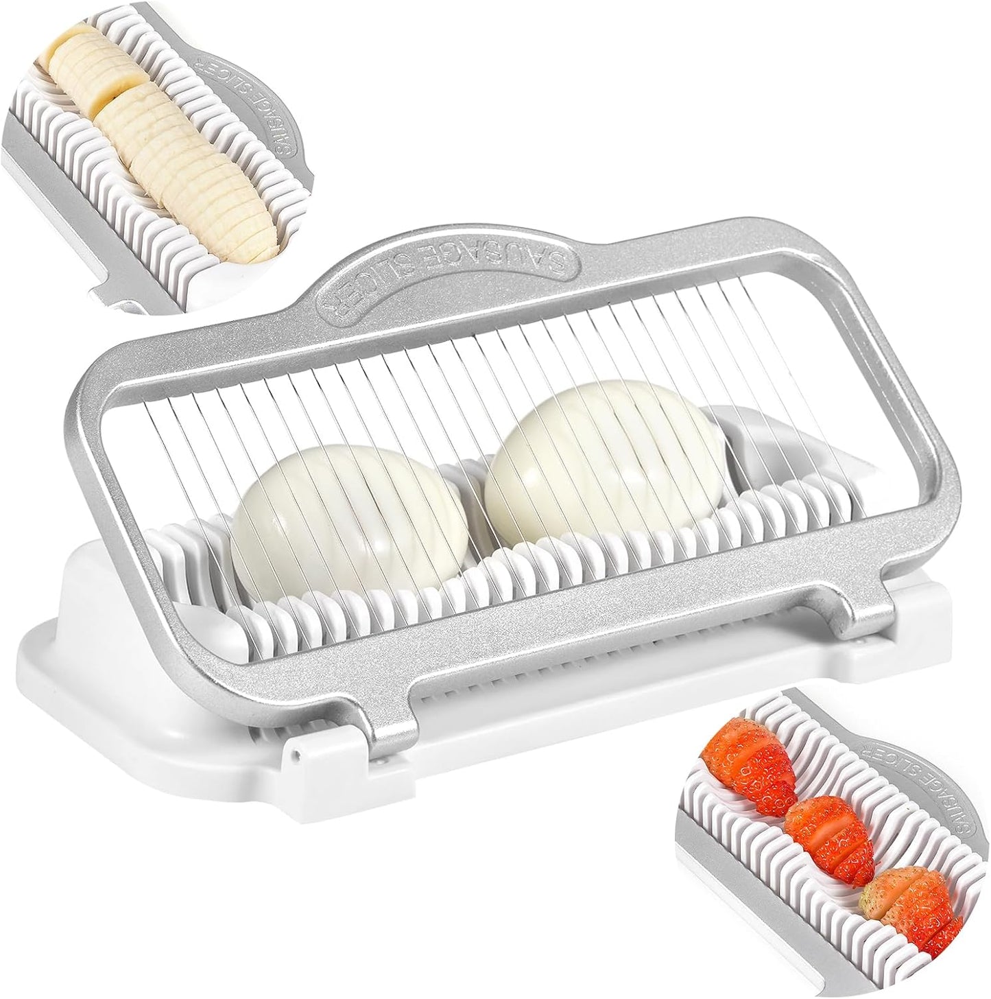 Multipurpose Slicer for Hard Boiled Eggs